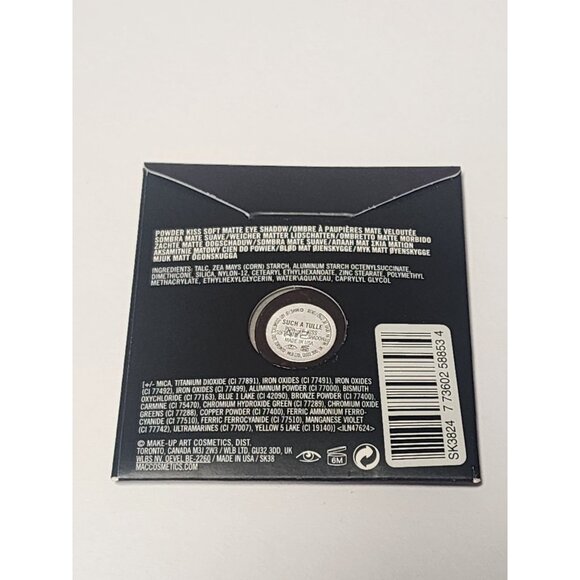 MAC Pro Palette Refill Pan Such A Tulle Powder Kiss Eye Shadow - Picture 2 of 2
